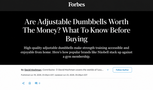 NUO Athletics Recognized by Forbes for Innovation