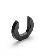 NÜOBELL S Half Plate 2 Black KG – black half weight plate designed for NÜOBELL adjustable dumbbells, offering smooth and accurate weight changes for effective home strength training.