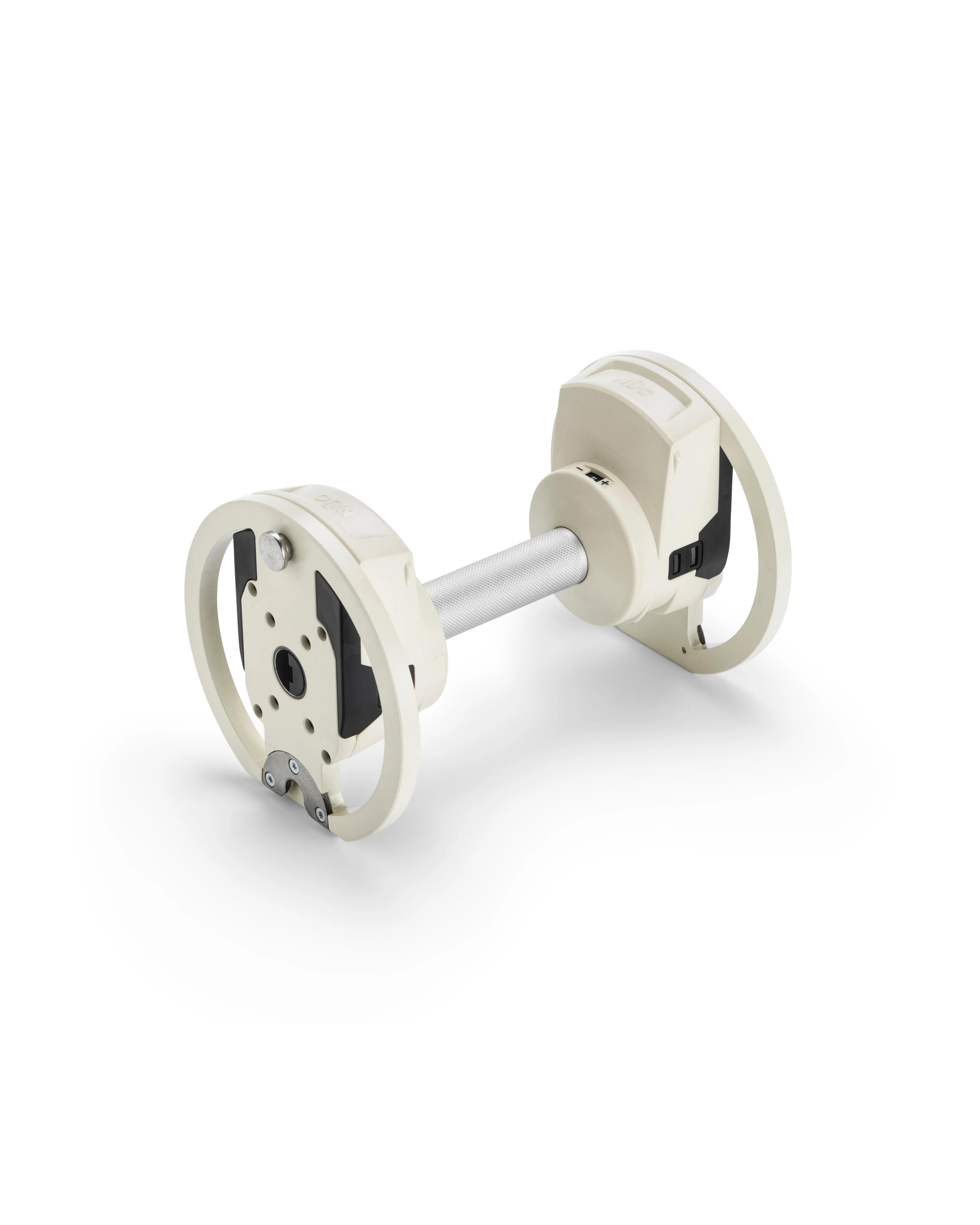 NÜOBELL S Handle Sand LB – durable adjustable dumbbell handle in sand color, engineered for smooth weight changes and comfortable grip during home workouts.