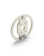NÜOBELL S Handle Plate Sand KG – sand-colored handle weight plate for NÜOBELL adjustable dumbbells, designed for secure grip and smooth performance in your home workouts.