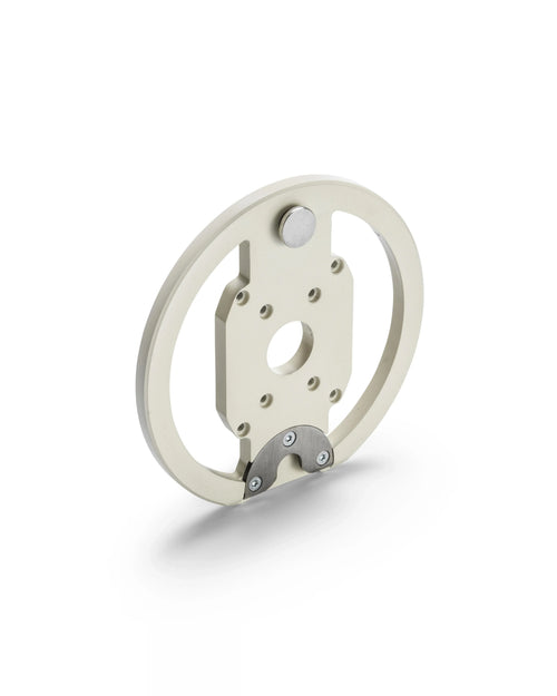 NÜOBELL S Handle Plate Sand LB – durable sand-colored handle plate for NÜOBELL adjustable dumbbells, offering a secure grip and smooth weight adjustments in your home gym.
