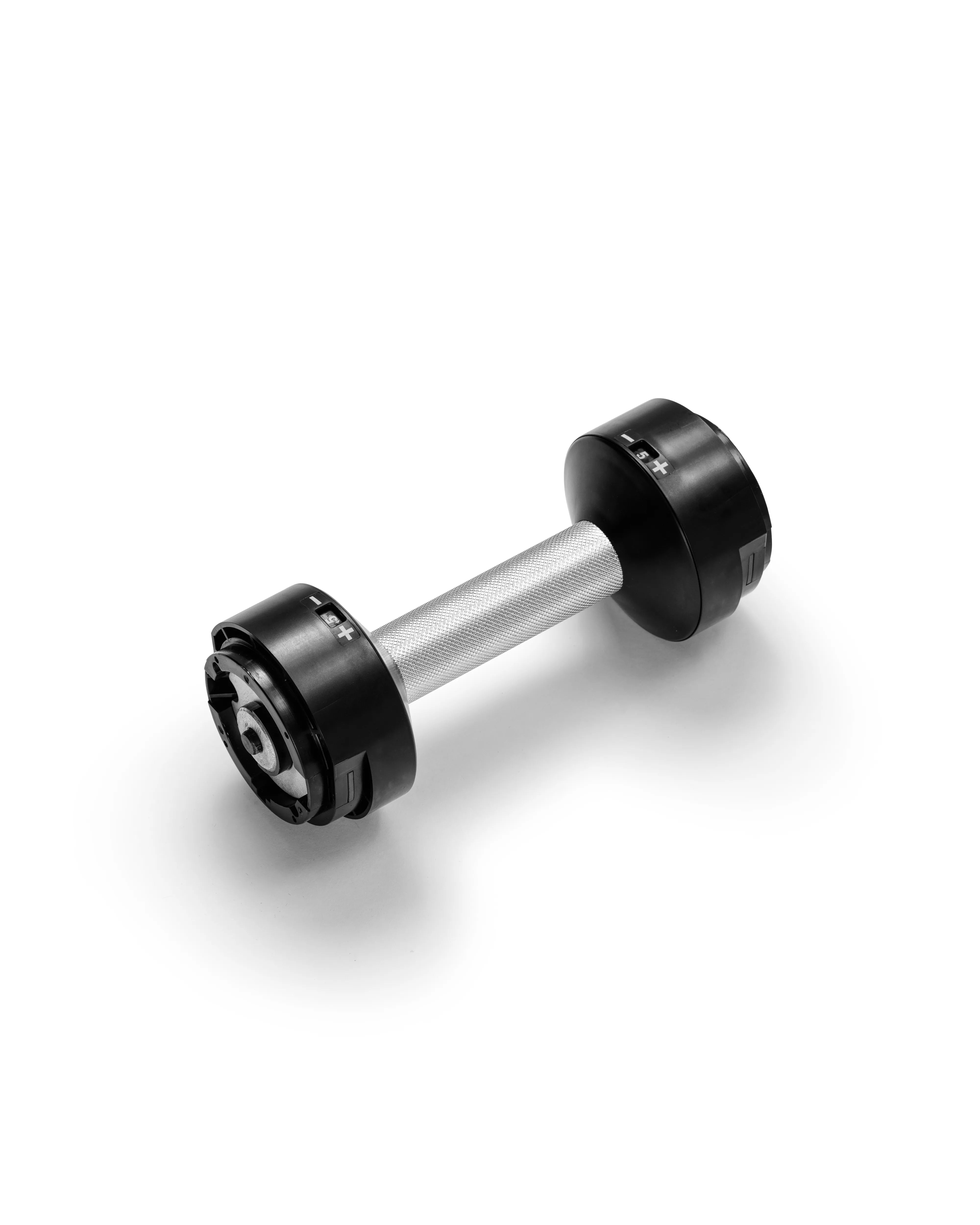 NÜOBELL replacement handle silver LB designed for easy grip and durable use with NÜOBELL adjustable dumbbells, perfect for home gym workouts.