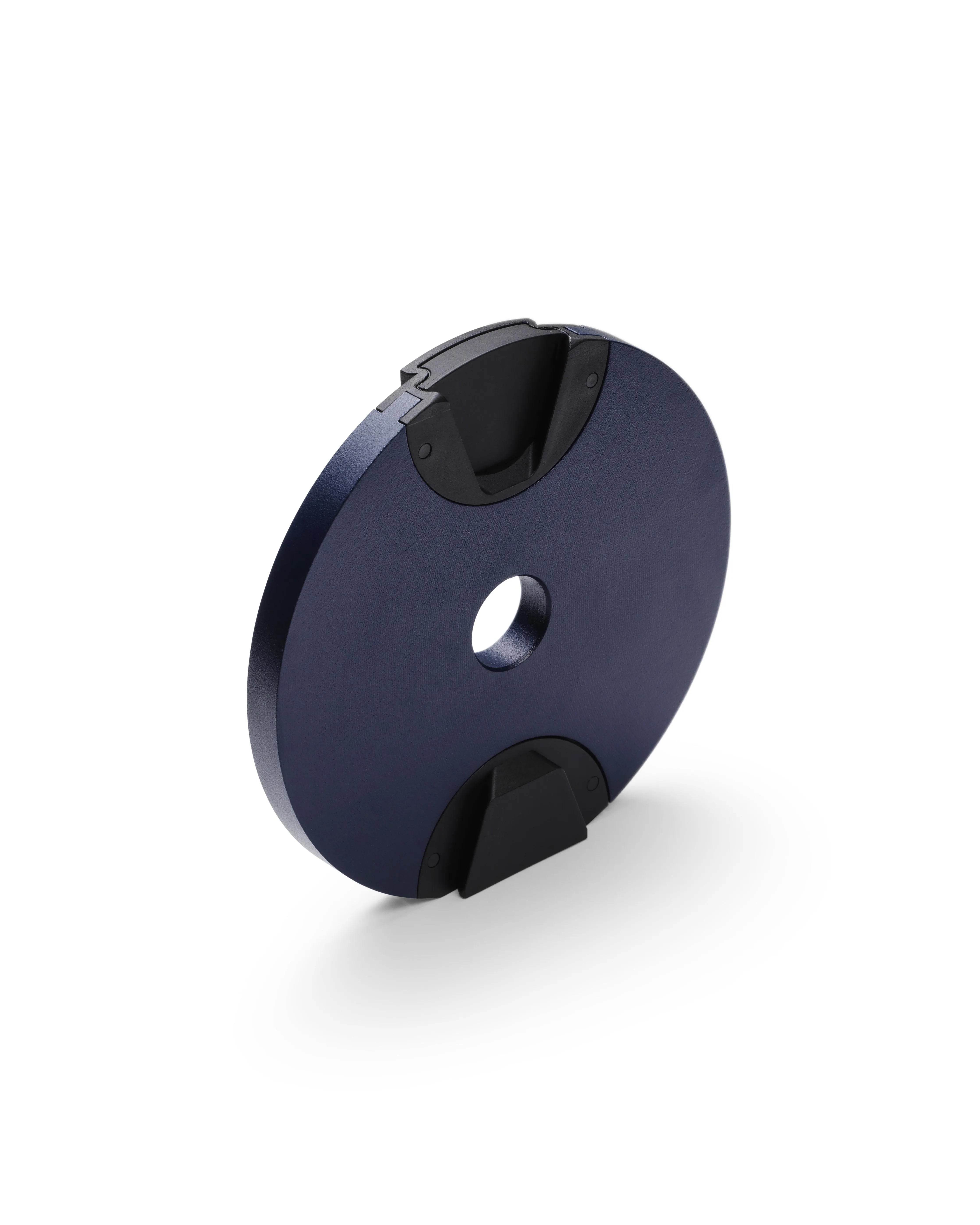 NÜOBELL 2 KG regular weight plate in marine blue, crafted for smooth weight adjustments and lasting performance in your home strength training.