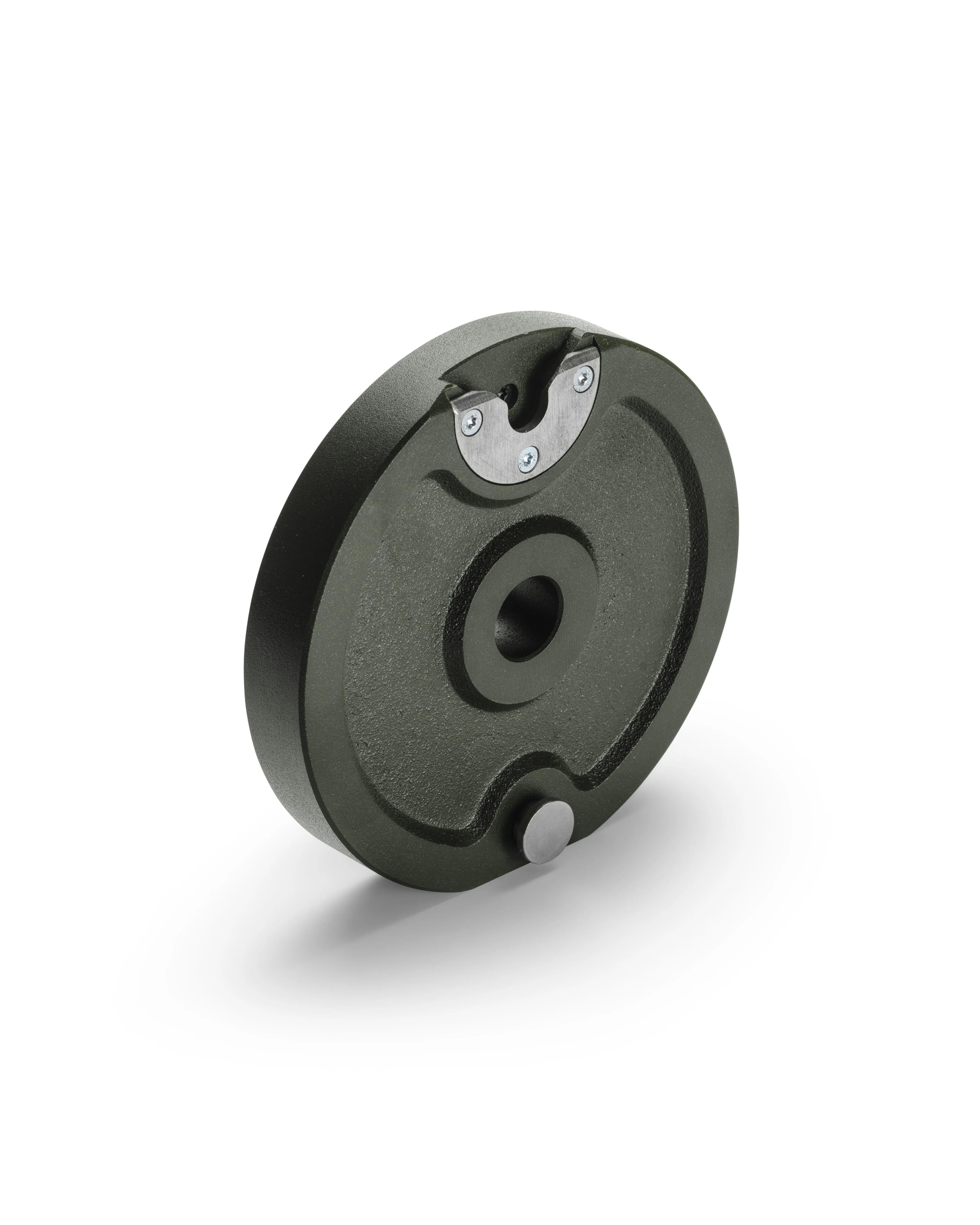 NÜOBELL S Regular Plate Forest LB – durable forest green regular weight plate compatible with NÜOBELL adjustable dumbbells, perfect for versatile strength training at home.