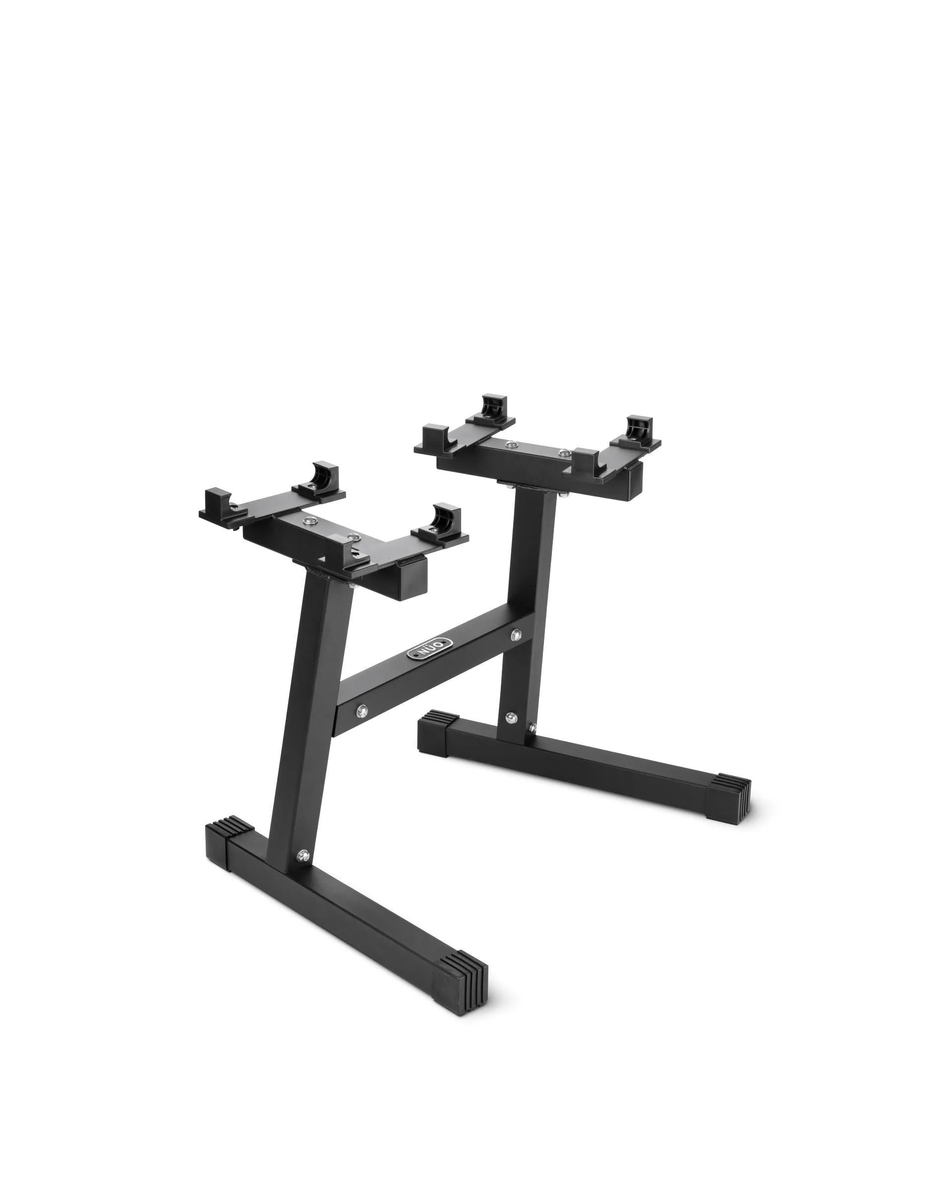NÜOBELL Floor Stand – sturdy and stylish support for your adjustable dumbbells, designed to keep your home gym organized and equipment easily accessible.